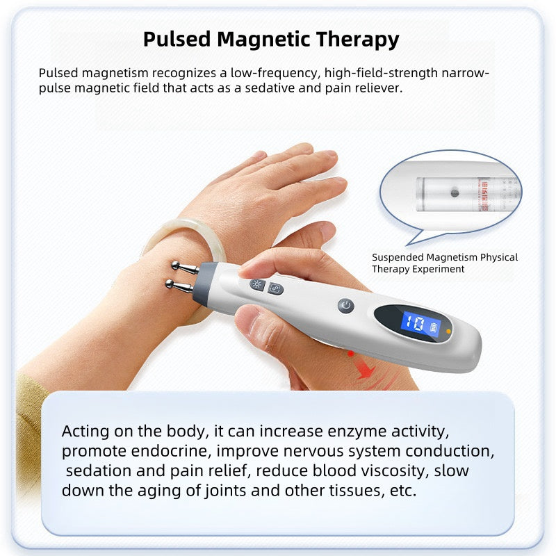 Electronic Acupuncture Pen Acupressure Pen Meridian Energy Therapy Massage Pen Pain Relief