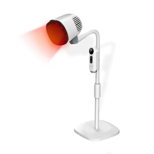 Red light therapy lamp