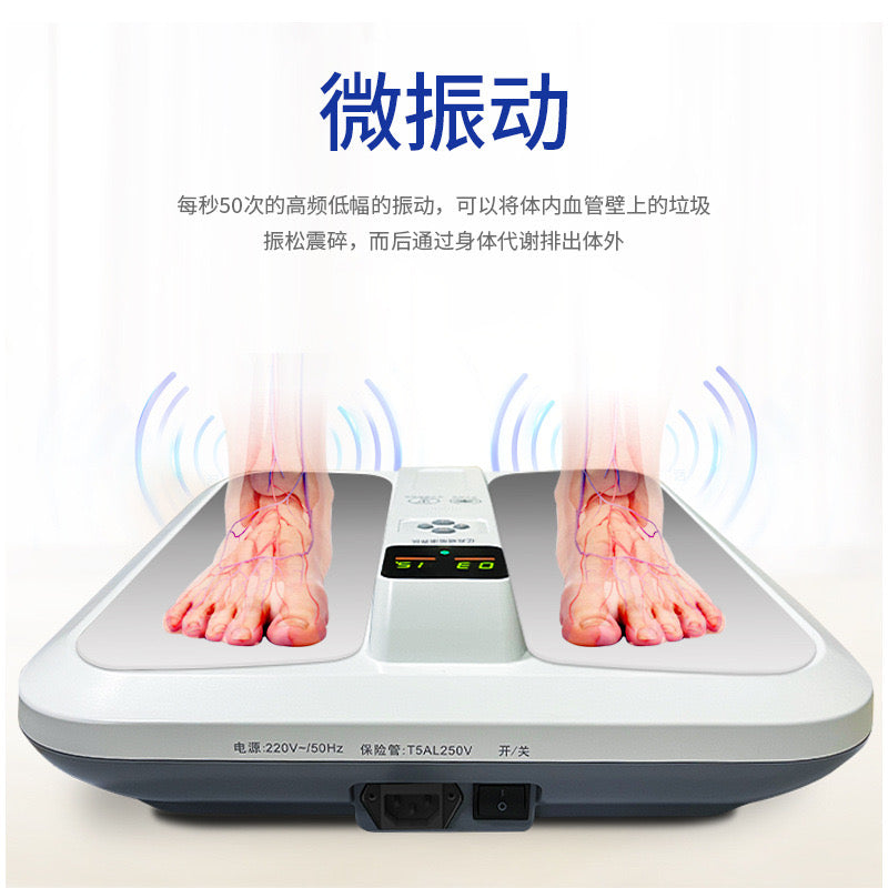 PEMF Pulsed Electro Magnetic Field Foot Therapy Blood Circulation Machine